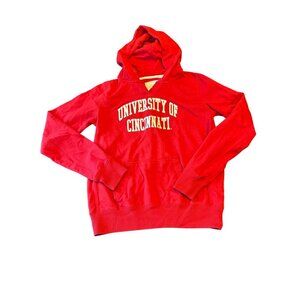 University Of Cincinnati Red Hoodie Sweatshirt L League Collegiate Outfitters